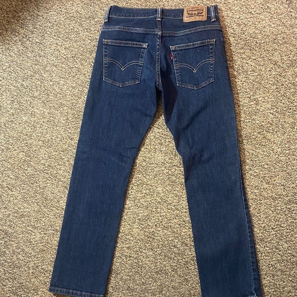 Levi's 511 TM Classic Blue Jeans Size 14R W27 L27 Youth